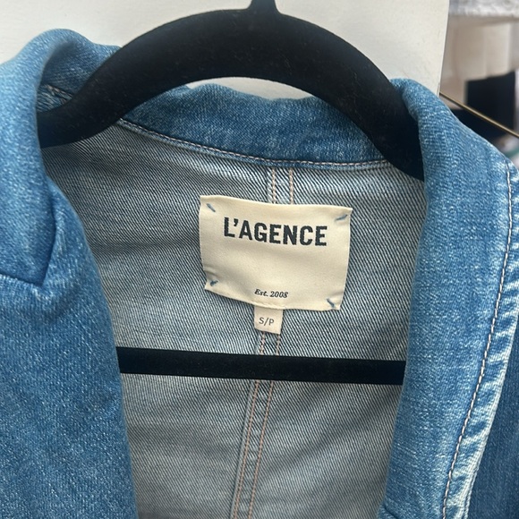 L’AGENCE Wayne crop double breast jacket - Picture 4 of 5